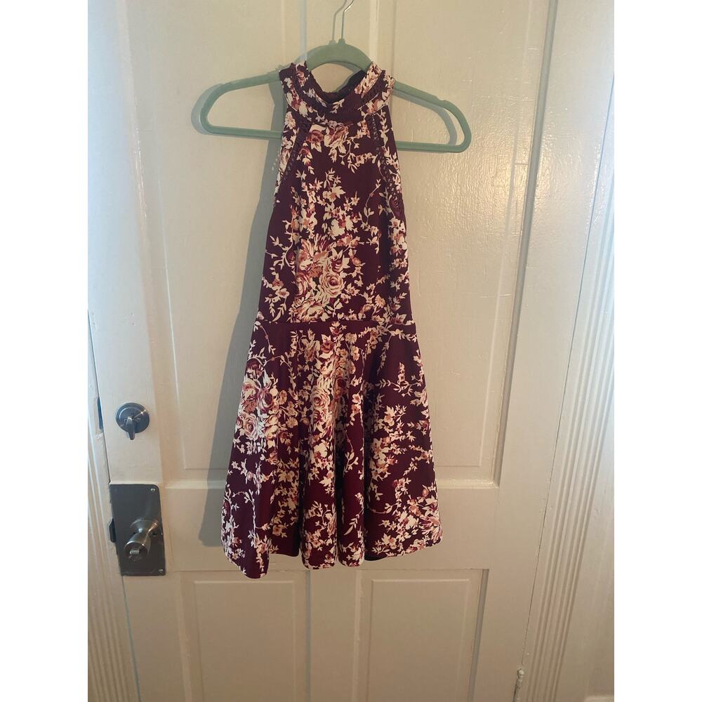 Women’s Size 8 B. Darlin Multi Color Formal Flowy… - image 2